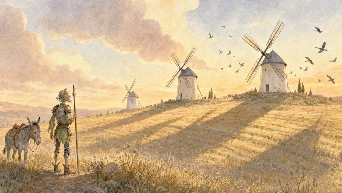 An opening from Don Quixote